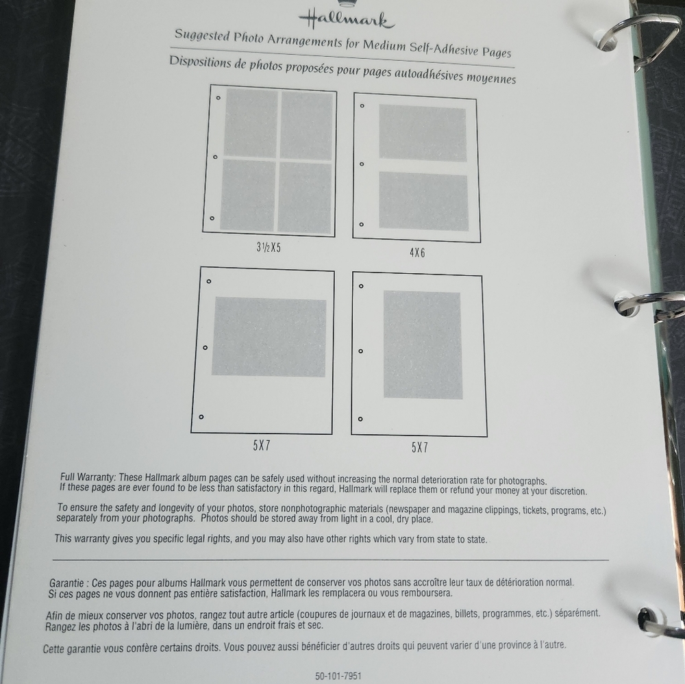 Nwot Hallmark Harley Davidson 3 Ring Photo Album - Picture 4 of 6